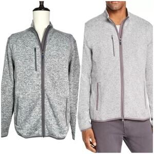 johnnie-O Gray Performance Jacket